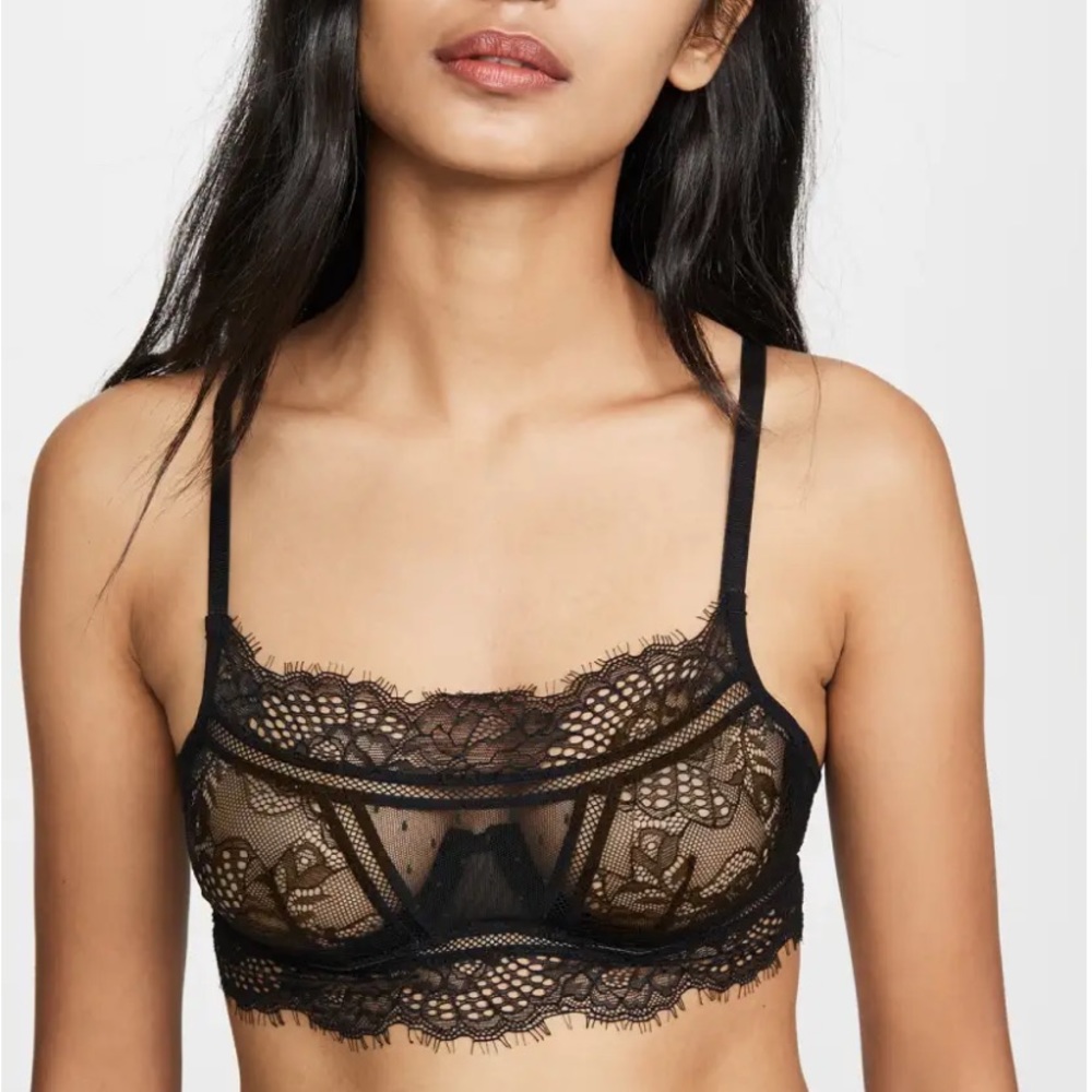 Thistle and Spire Black Amore Wired Bralette